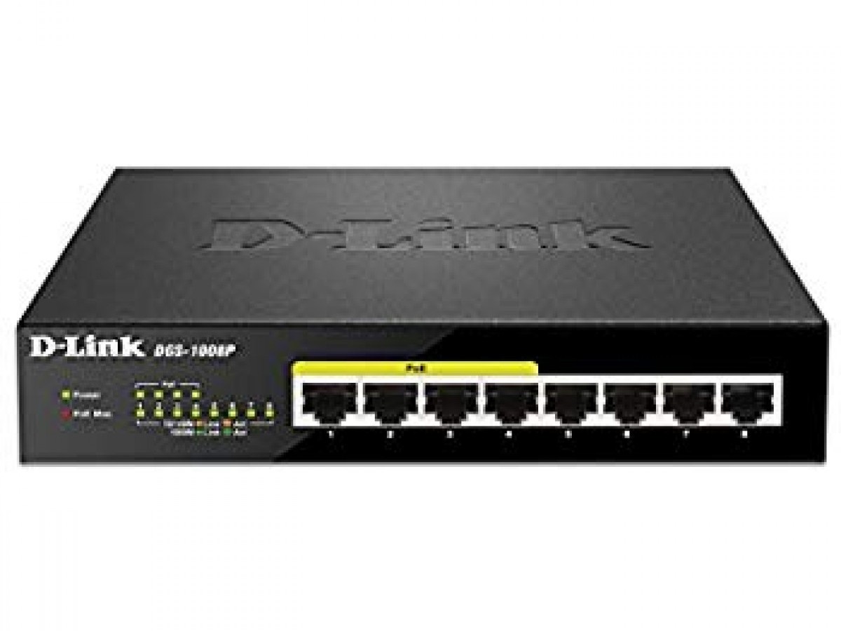 8 port D-link POE
