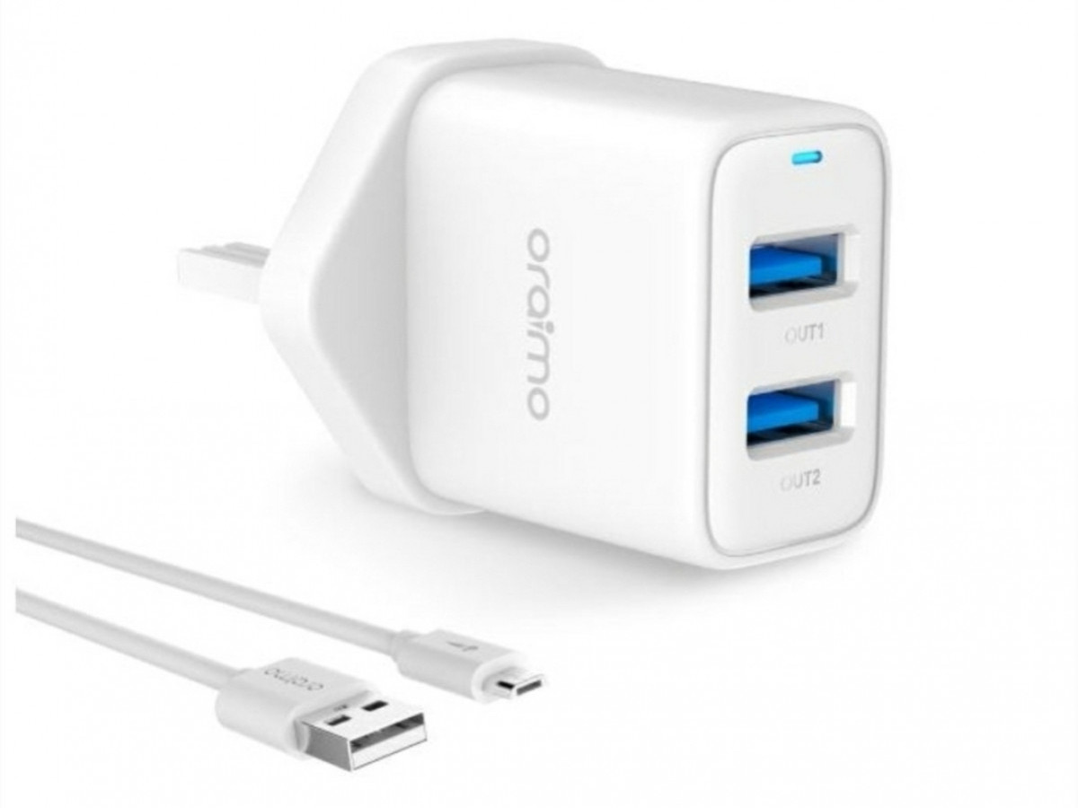 oraimo Firefly-2 5.0V/2.1A Dual USB charger oraimo Firefly-2 5.0V/2.1A Dual USB charger