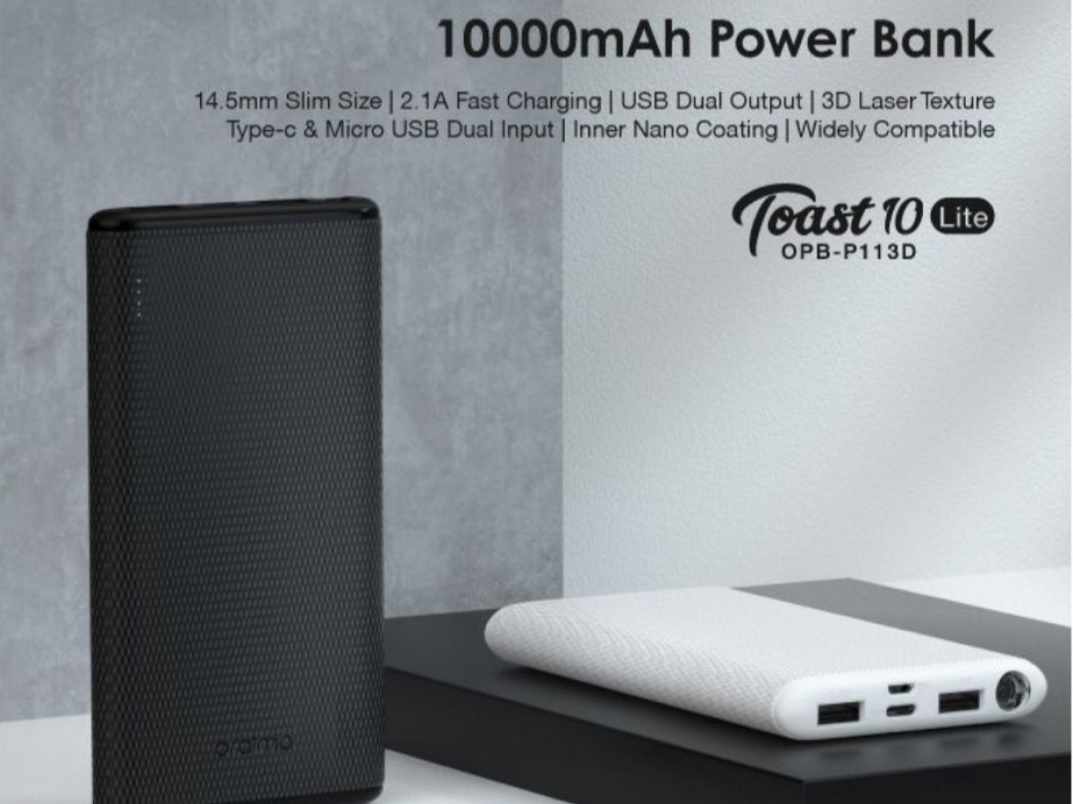 Oraimo Toast 10 Lite 10000mAh Powerbank