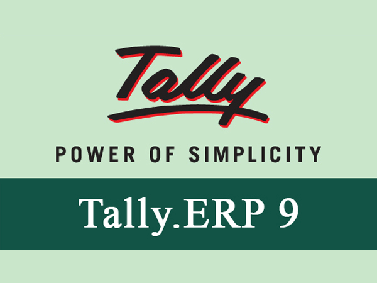 Tally ERP 9 Activated Tally ERP 9 Activated