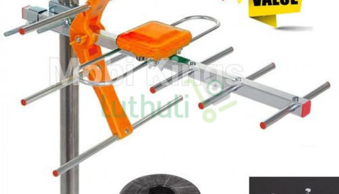 Phelistar Digital TV Aerial + Free Cable Clip